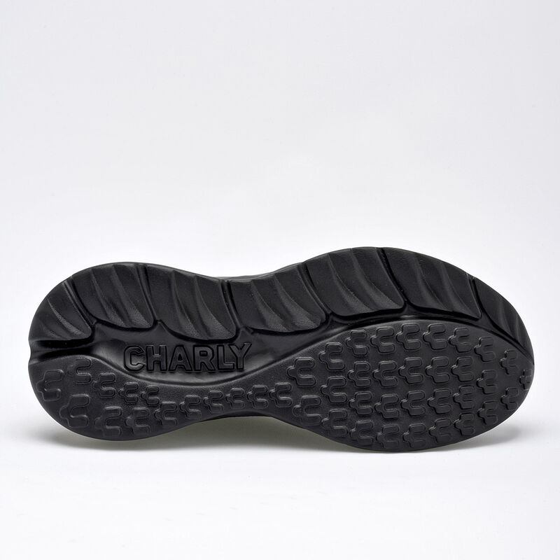 Charly Tenis Deportivo Para Mujer Negro Cod 120... image number null