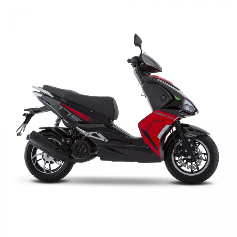 Motocicleta Italika MODENA175 Negro Rojo image number null