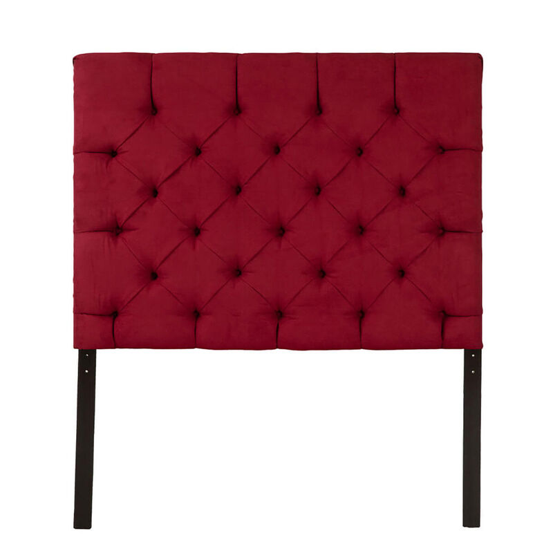 Cabecera Matrimonial Dicasa Dublin Rojo image number null