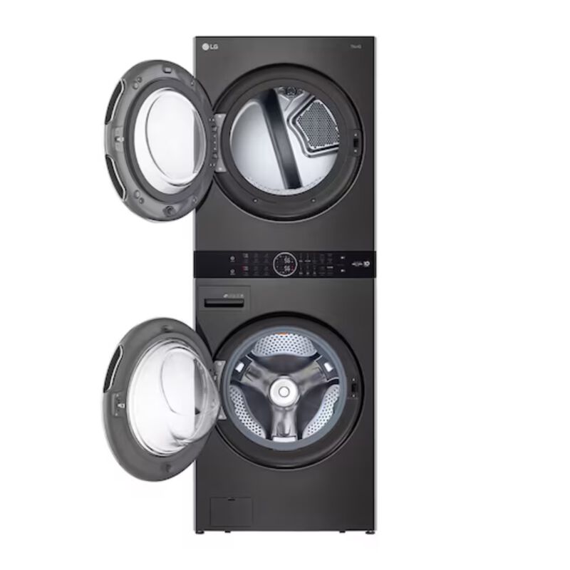 Torre De Lavado A Gas Lg Wk22bs6 22kg Frontal N... image number null