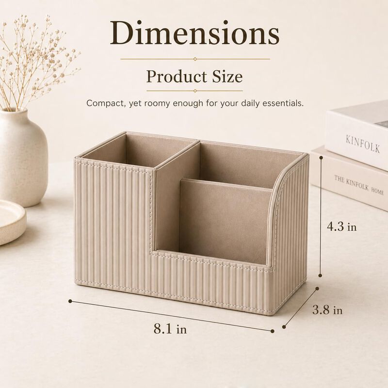 Organizador De Escritorio Kingfom 20x10x11 Cm M... image number null