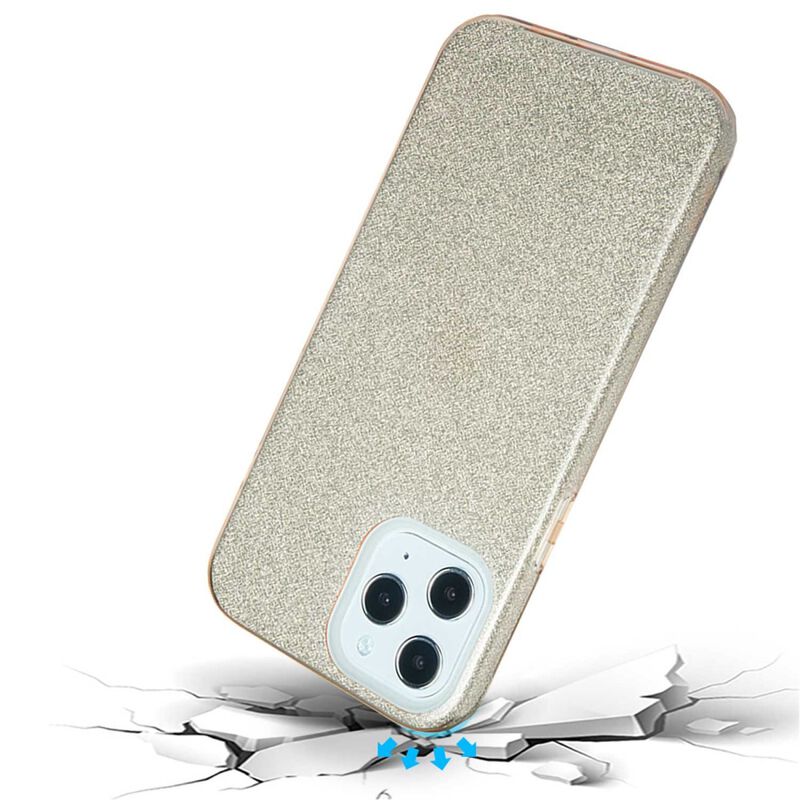 Funda Tekku Tpu Doble Capa Brillos Para Iphone ... image number null