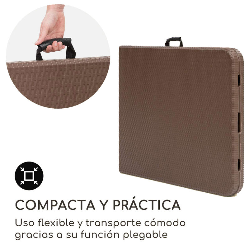 Tablón Plegable De Plástico 1.80 Metros Rattan ... image number null