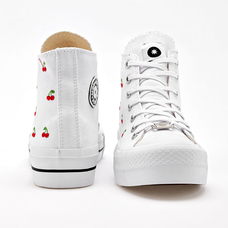 Moramora Tenis urbano para mujer blanco image number null