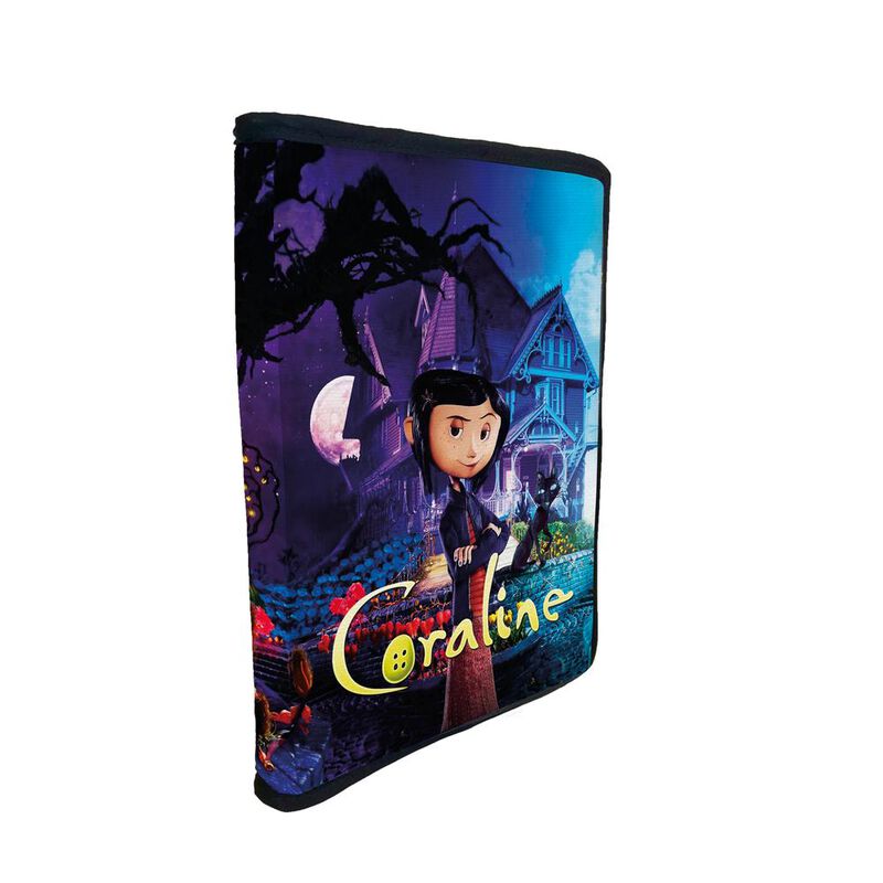 Funda Porta Libros de Tela Coraline Universos image number null
