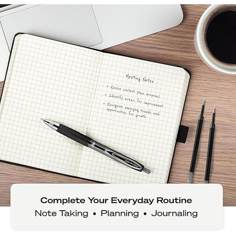 Uniball 207 Bolígrafo de gel retráctil, punta m... image number null