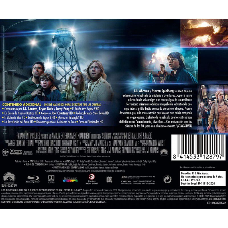 Super 8 -&nbsp; (bd) [blu-ray] image number null