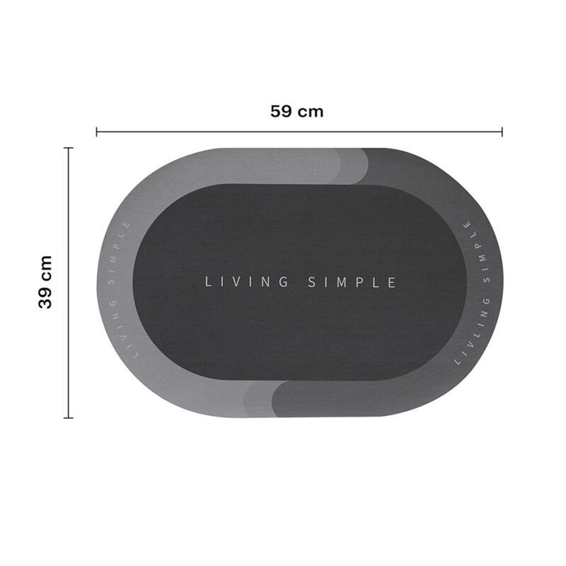 Tapete Absorbente Para Ba&ntilde;o Chico image number null