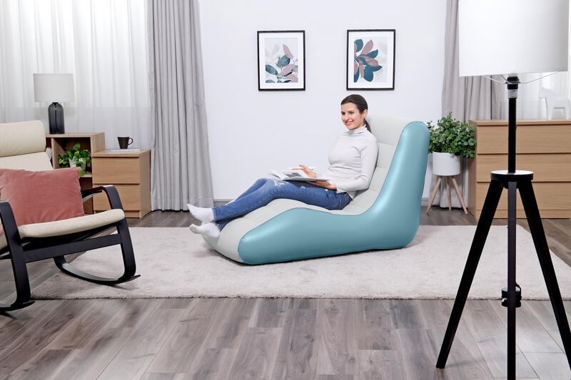 Sillon inflable reclinable 1.33m x 79cm x 88cm ... image number null