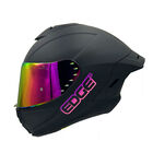 Casco Moto Integral Shanghai Negro Edge Certificación Dot Ece2206