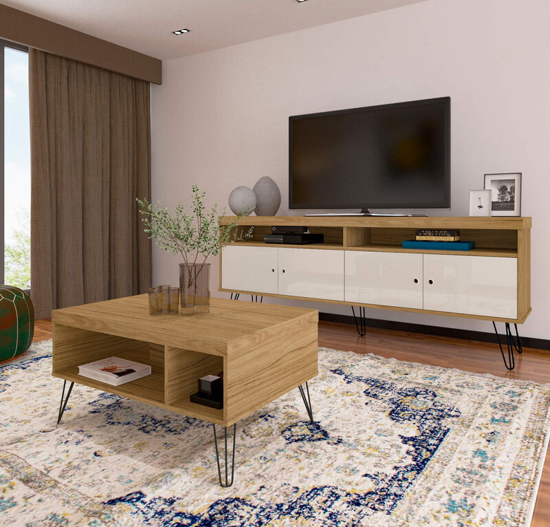 Mueble para TV Bertolini Liberty Roble Off Whit... image number null