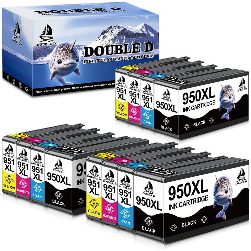 Cartucho De Tinta Double D 950xl/951xl &ndash; Pack D... image number null