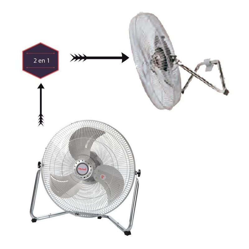 Ventilador Piso Mytek 3348 18 Pulgadas 3 Vel Me... image number null