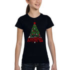 Camiseta Word Art Para Ni&ntilde;a - Have Yourself A Merry Little Christmas - Negro
