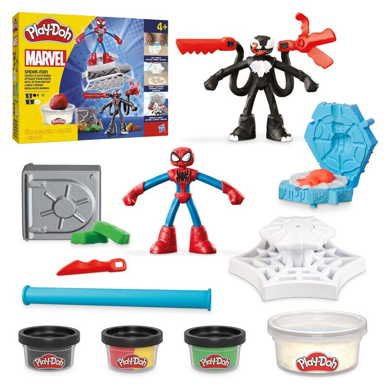 Playset Play-doh Marvel Spider-man Launch & Sli... image number null