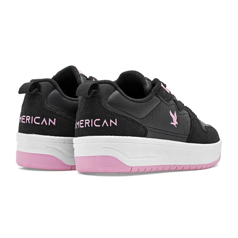 American Fire Tenis Urbano Negro Para Ni&ntilde;a 1465... image number null