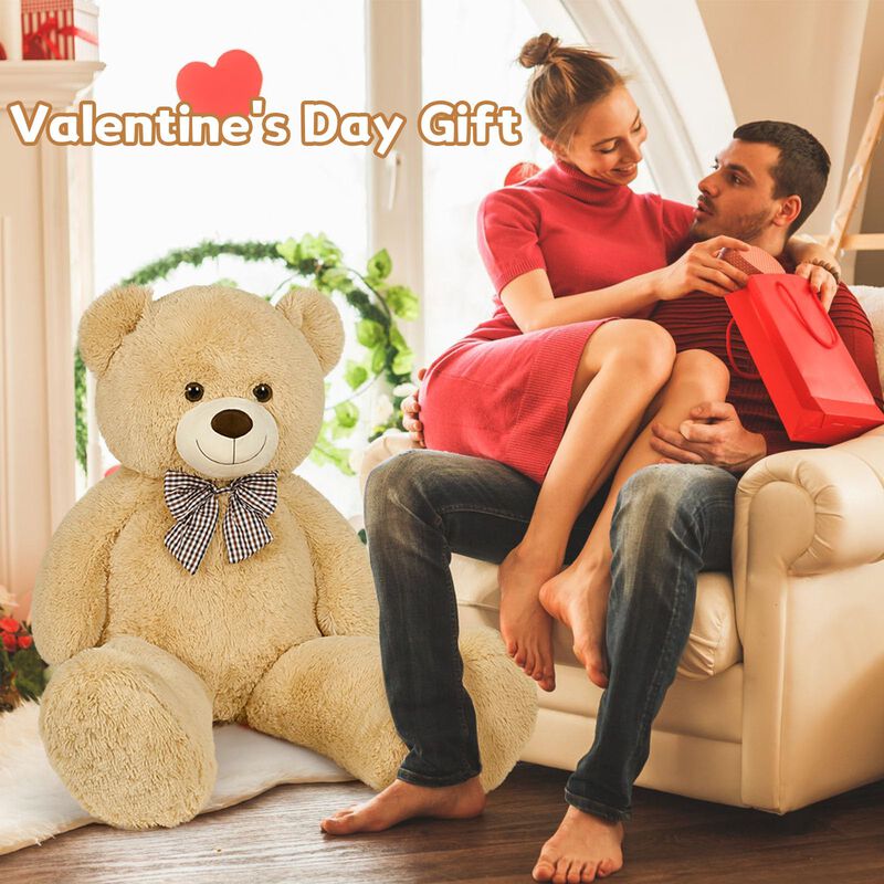 Oso De Peluche Gigante Morismos, 140 Cm, Marr&oacute;n... image number null