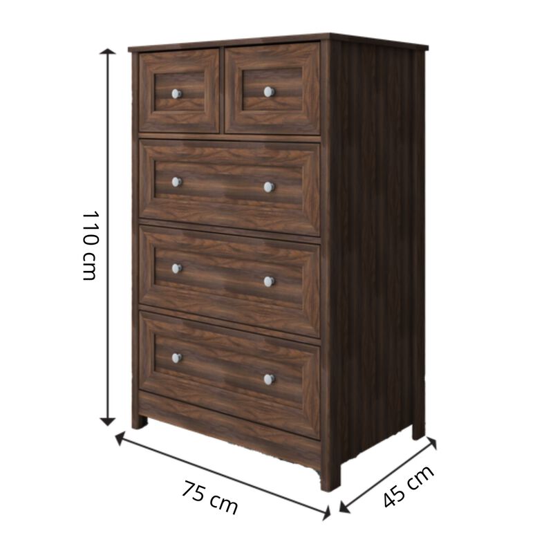 Cajonera Bertolini DM237 Imbuia image number null