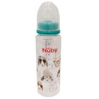 Biber&oacute;n Nuby Antigoteo 9oz Verde Perros