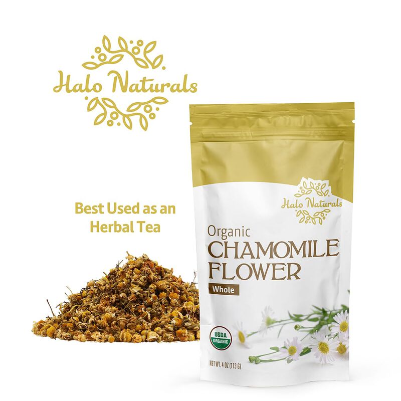 T&eacute; De Manzanilla Halo Naturals 113 g Usda Org&aacute;n... image number null