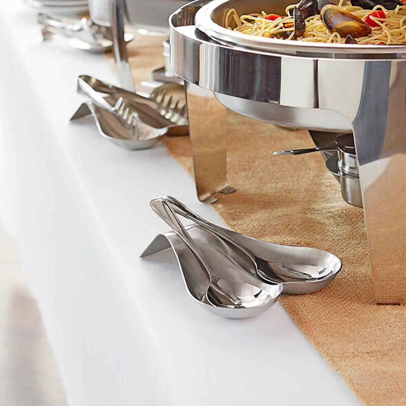 Reposacucharas Doble Tablecraft 22 cm Acero Ino... image number null