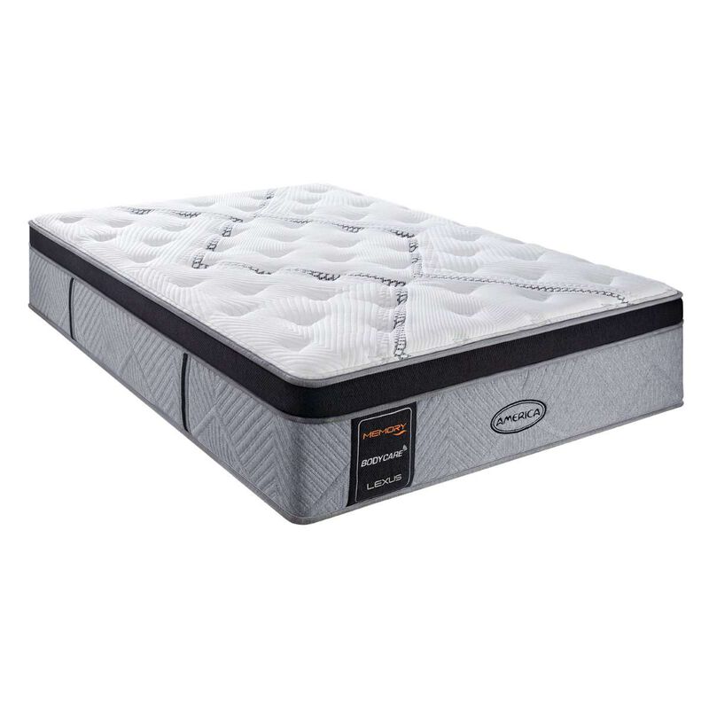 Colchón América King Size Lexus Memory Firme image number null