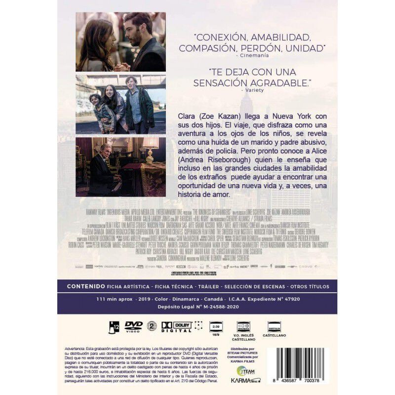 La amabilidad de los extra&ntilde;os [DVD] image number null