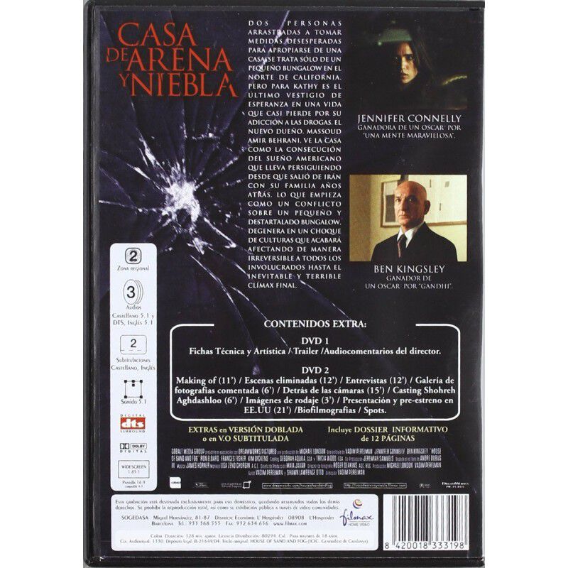Casa De Arena Y Niebla [DVD] (2003) House Of Sa... image number null
