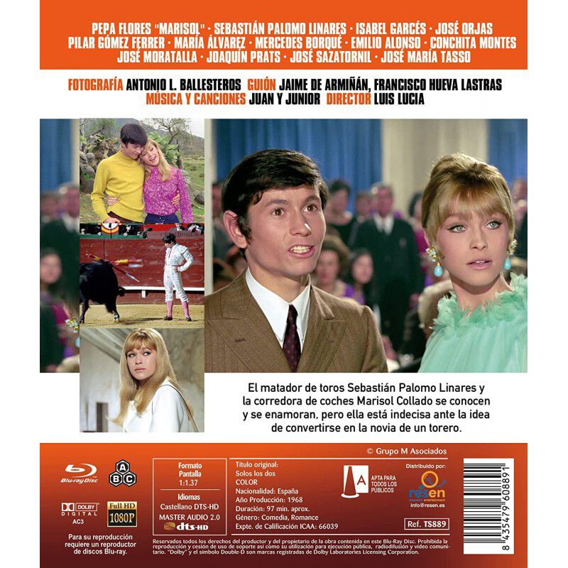 Solos Los Dos [blu-ray] (1968) image number null