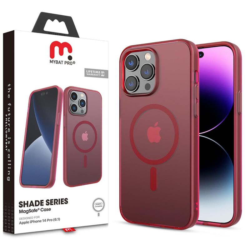 Funda Mybat Shade Mag Para Iphone 14 Pro - Vino image number null