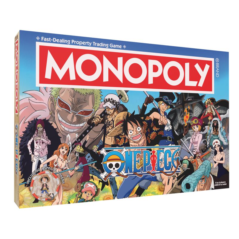 Juego De Mesa Monopoly: Edici&oacute;n One Piece Con 9... image number null