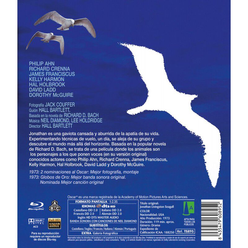 Juan Salvador Gaviota [blu-ray.] (1973) Jonatha... image number null
