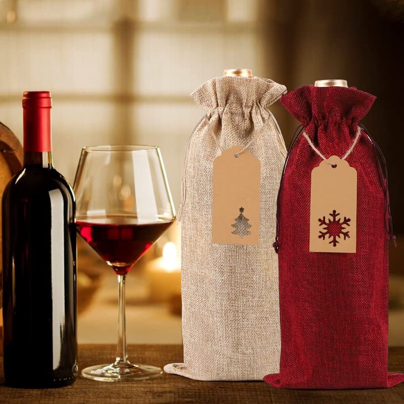 Bolsas De Regalo Para Vino Joicee 12 Piezas 36 ... image number null
