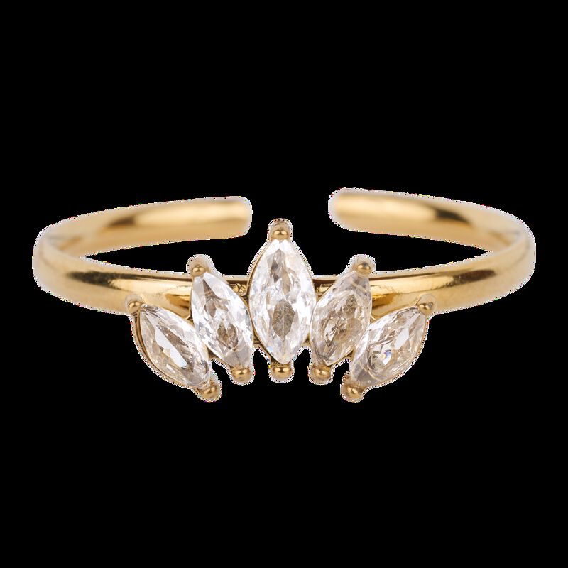 Set Anillos De Mujer Zirconias Joyer&iacute;a Regalos ... image number null