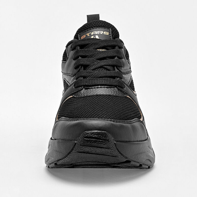 Stars Of The World tenis chunky para mujer negr... image number null