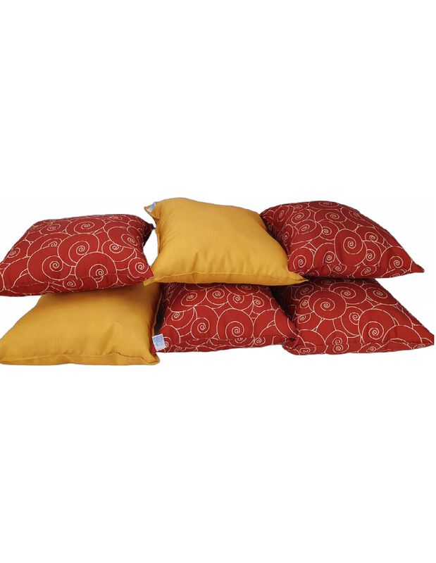 Set 6 Cojines Decorativos Premium Almoda Combin... image number null