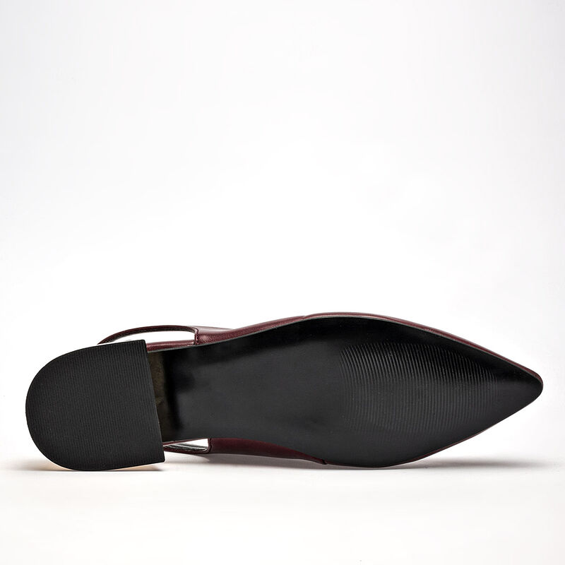 Lady Paulina Flats Casual Para Mujer Vino Cod 1... image number null