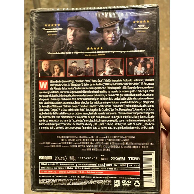 Burke And Hare [dvd] 2010 De John Landis image number null