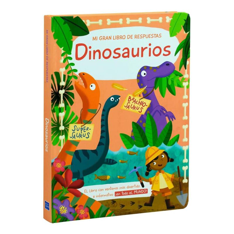 Mi Gran Libro De Respuestas: Dinosaurios, De Yo... image number null