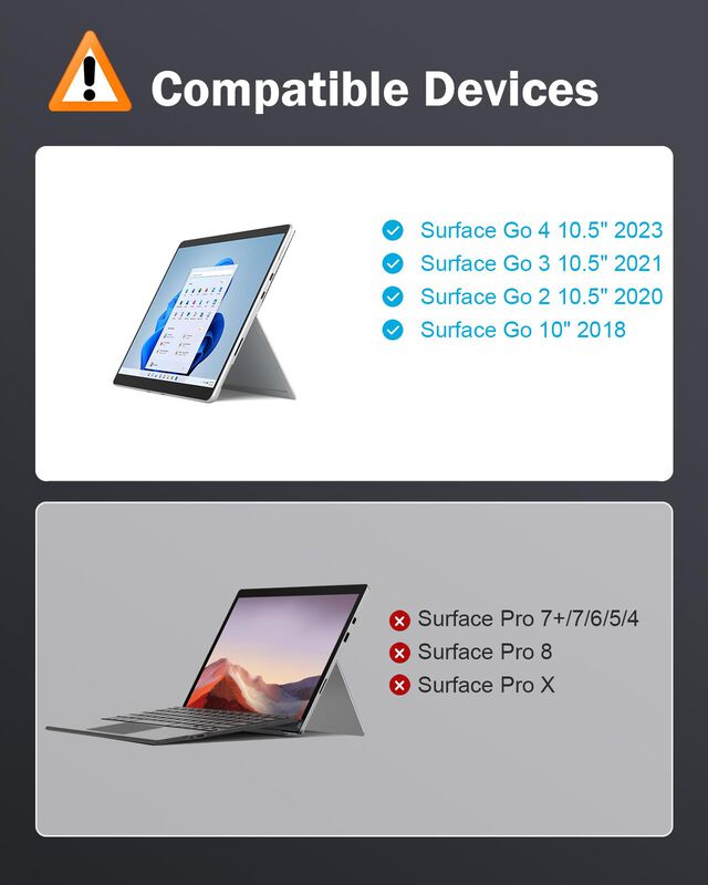Teclado Type Cover Moko Para Surface Go 4/3/2/2... image number null
