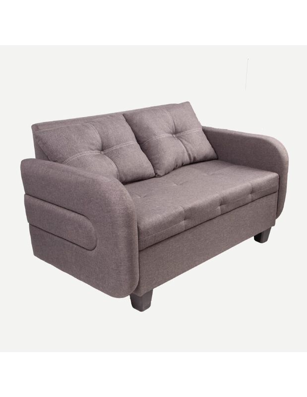 Sof&aacute; love seat Sevilla 2 plazas gris image number null