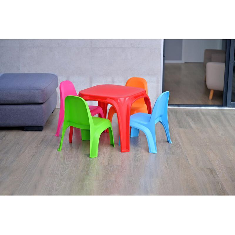 Sillas Y Mesa Infantil 5 Piezas Para Actividade... image number null