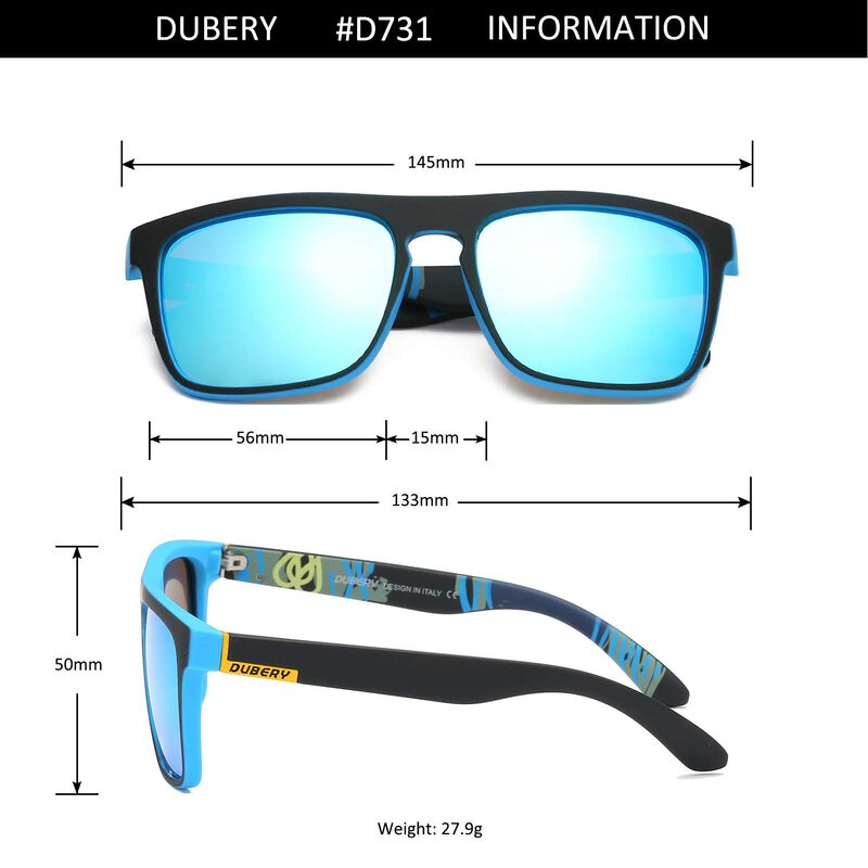 Gafas De Sol Dubery Cl&aacute;sicas Polarizadas Con Pr... image number null