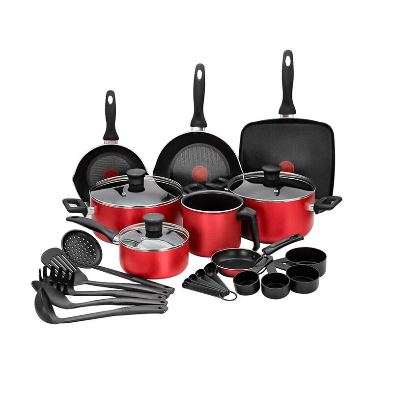 Bater&iacute;a 25pzas FamilyCook Rojo Tfal 5mm Titaniu... image number null