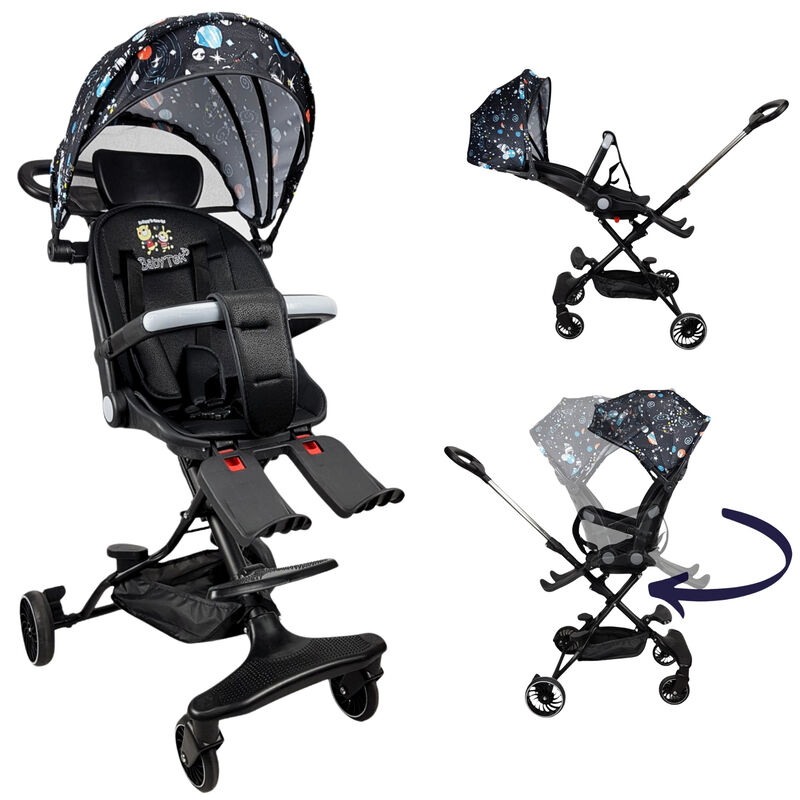 Carriola Para Beb&eacute; Giratoria,frenos,plegable Y ... image number null