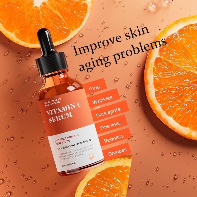 Suero Facial KGDYQZQ Vitamina C 30ml Antienveje... image number null