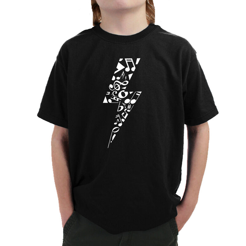 Camiseta Word Art Para Ni&ntilde;o - Lightning Bolt - ... image number null