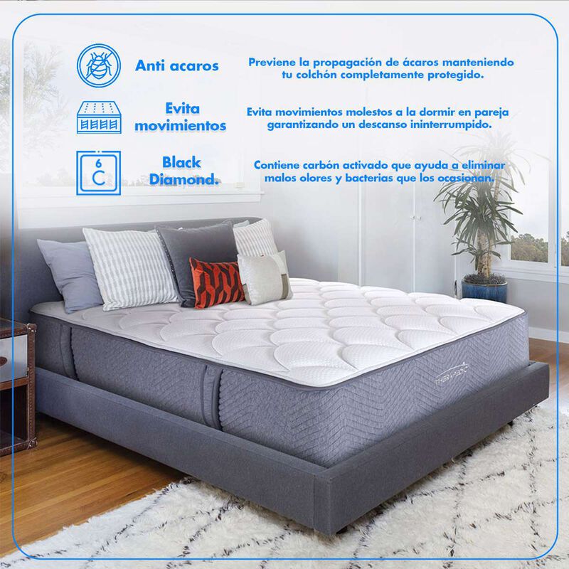 Colch&oacute;n en Caja Therapedic Queen Size Regent Su... image number null