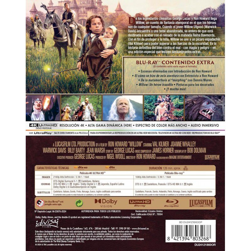 Willow [4K UHD, Blu-ray] (1988) image number null