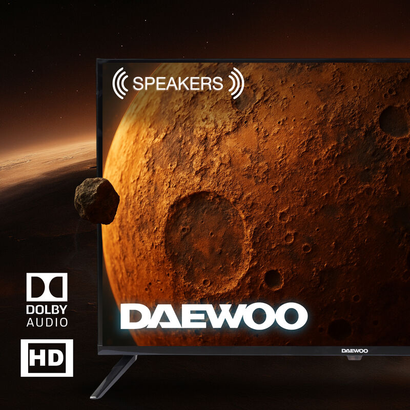 Daewoo Pantalla  32 Pulgadas Led Hd Linux Dolby... image number null